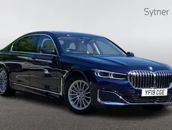 Blue Used 2019 BMW 745e Comfort Edition Sedan | £35,000 (Fair price)