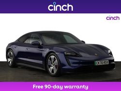 Blue Used 2020 Porsche Taycan Sedan | £45,799 (Fair price)