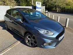 Blue Used 2019 Ford Fiesta ST-Line Hatchback | £9,999 (Fair price)