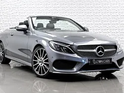Grey Used 2017 Mercedes C220 AMG line Cabriolet | £18,995 (Fair price)