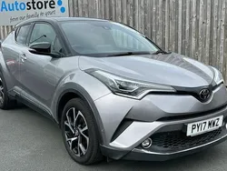 Silver Used 2017 Toyota C-HR SUV | £11,620 (Fair price)