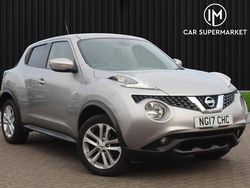 Silver Used 2017 Nissan Juke N-Connecta SUV | £4,885 (Good price)
