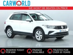 White Used 2020 VW Tiguan Life SUV | £12,700 (Fair price)