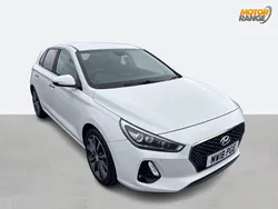 White Used 2018 Hyundai i30 Premium Hatchback | £11,695 (Fair price)