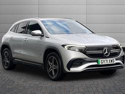 Silver Used 2022 Mercedes EQA350 AMG line SUV | £21,550 (Fair price)
