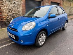 Blue Used 2012 Nissan Micra Acenta Hatchback | £5,295 (A bit pricey)