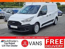 Frozen white (solid paint) Used 2022 Ford Transit | £12,450 (Good price)