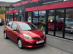 Red Used 2013 Toyota Yaris Hatchback | £5,795 (Good price)