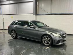Grey Used 2019 Mercedes C200 AMG line Estate | £15,498 (Good price)
