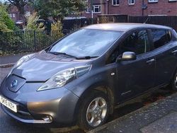 Grey Used 2015 Nissan Leaf Acenta Hatchback | £3,595 (Fair price)