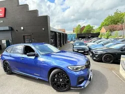 Blue Used 2021 BMW 330e M Sport Estate | £17,991 (Fair price)
