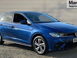 Blue Used 2022 VW Polo R-line Hatchback | £14,980 (Fair price)