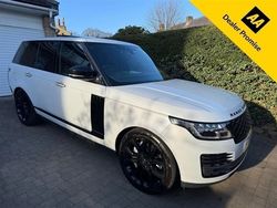 White Used 2020 Land Rover Range Rover Autobiography SUV | £41,998 (Expensive)
