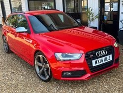 Red Used 2014 Audi S4 Black Edition Estate | £14,999