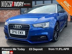 Blue Used 2016 Audi A5 Cabriolet S-Line Cabriolet | £9,990 (Fair price)