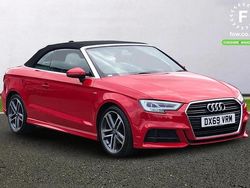 Red Used 2019 Audi A3 Cabriolet S-Line Cabriolet | £16,999 (Fair price)