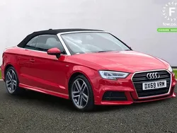 Red Used 2019 Audi A3 Cabriolet S-Line Cabriolet | £18,199 (A bit pricey)