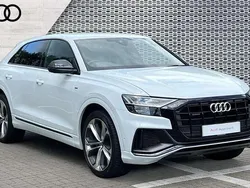 White Used 2022 Audi Q8 Black Edition SUV | £48,042 (Fair price)