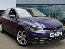 Vibrant violet metallic Used 2022 VW Polo Style Hatchback | £16,786 (Fair price)