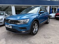 Blue Used 2019 VW Tiguan Match SUV | £15,490 (Good price)