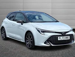 Ash grey with black roof Used 2023 Toyota Corolla Sport Hatchback | £23,995 (Fair price)