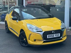 Yellow Used 2016 DS Automobiles DS3 Chic Hatchback | £2,995 (Super price)