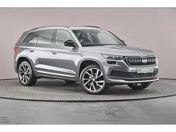 Graphite grey metallic Used 2022 Skoda Kodiaq SportLine SUV | £28,491 (Fair price)