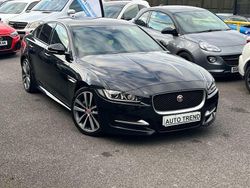 Black Used 2017 Jaguar XE R-Sport Sedan | £9,999