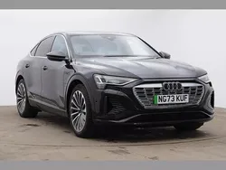 Black Used 2023 Audi Q8 e-tron S-Line SUV | £43,999 (Super price)