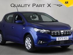 Blue Used 2021 Dacia Sandero Comfort Hatchback | £8,149 (Good price)