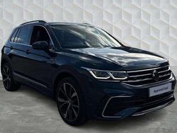 Blue Used 2022 VW Tiguan R-line SUV | £27,650 (Fair price)