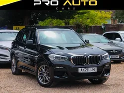 Black Used 2021 BMW X3 M Sport SUV | £21,200 (Fair price)