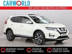 White Used 2018 Nissan X-Trail S SUV | £12,700 (Expensive)
