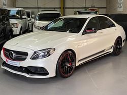 White Used 2015 Mercedes C63S AMG AMG Sedan | £29,995 (Fair price)