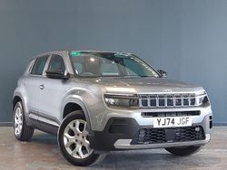 Grey Used 2024 Jeep Avenger Altitude SUV | £18,998 (Fair price)