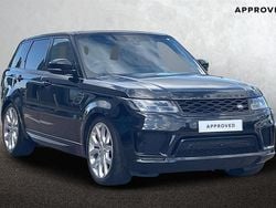 Santorini black Used 2021 Land Rover Range Rover Sport Autobiography Dynamic SUV | £33,780 (Super price)