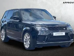 Santorini black Used 2021 Land Rover Range Rover Sport Autobiography Dynamic SUV | £37,250 (Fair price)