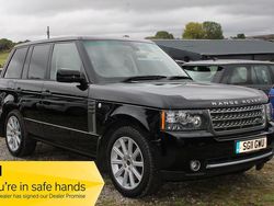 Black Used 2011 Land Rover Range Rover Vogue SE SUV | £24,950