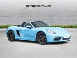 Blue Used 2017 Porsche 718 Boxster Cabriolet | £38,400 (Expensive)