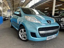 Blue Used 2010 Peugeot 107 Envy Hatchback | £1,395 (Good price)