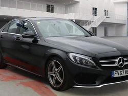 Black Used 2018 Mercedes C220 AMG line Sedan | £11,990 (Good price)
