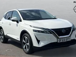White Used 2023 Nissan Qashqai N-Connecta SUV | £22,883 (Good price)