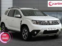 White Used 2020 Dacia Duster Prestige SUV | £11,250 (Fair price)