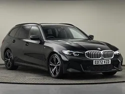 Sapphire black Used 2022 BMW 320 M Sport Estate | £29,000 (A bit pricey)