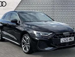 Black Used 2025 Audi A3 e-tron S-Line Hatchback | £29,912 (A bit pricey)