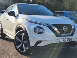 White Used 2021 Nissan Juke Tekna SUV | £14,995 (Good price)