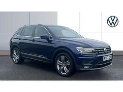 Blue Used 2017 VW Tiguan SEL SUV | £16,075 (Fair price)