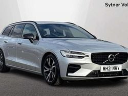 Silver Used 2021 Volvo V60 R-Design Estate | £22,750 (Fair price)