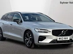 Silver Used 2021 Volvo V60 R-Design Estate | £23,000 (Fair price)