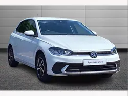 White New 2024 VW Polo Match Hatchback | £21,795 (Good price)